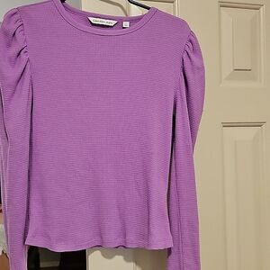 Purple Women's Top By Calvin Klein.